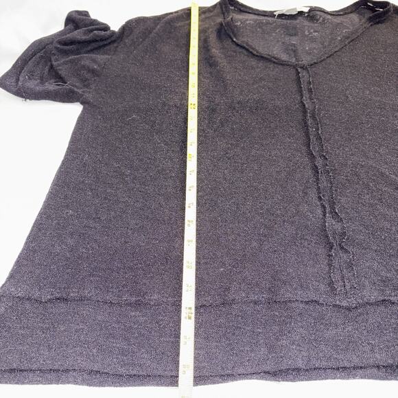 Chicsoul.com Womens Black Polka Dot Short Sleeve Blouse Size 2X - Picture 10 of 10